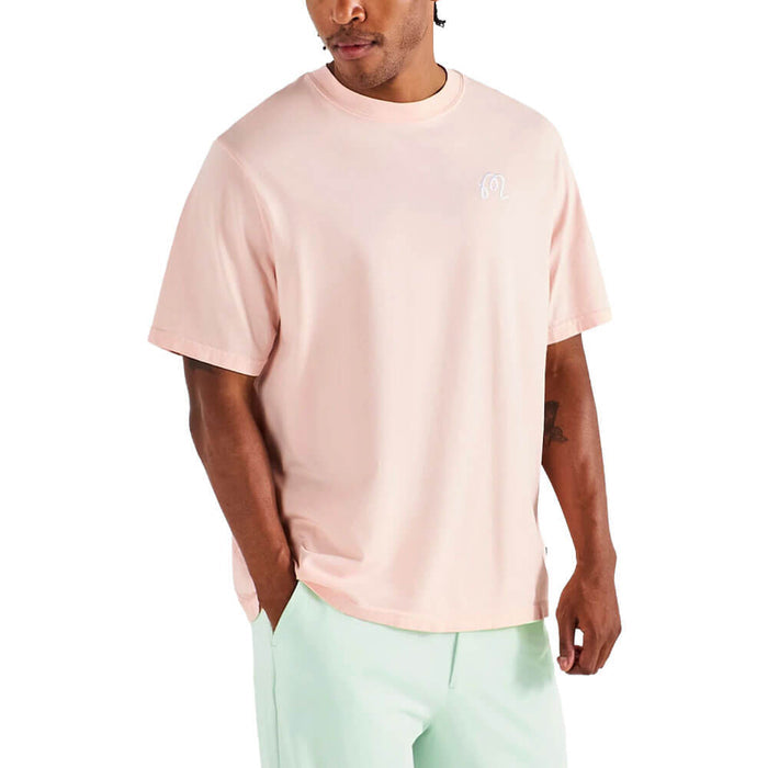 Malbon Bermuda Playa Golf T-Shirt Rosy Touch - SU26 Men