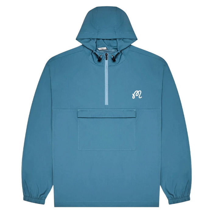 Malbon Bridge Golf Anorak Aegean Blue - SS26 Men