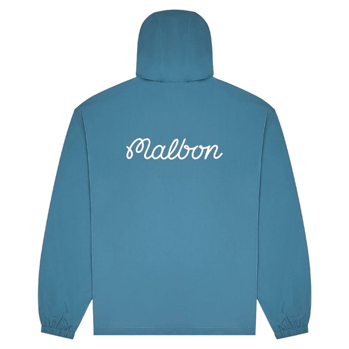 Malbon Bridge Golf Anorak Aegean Blue - SS26 Men