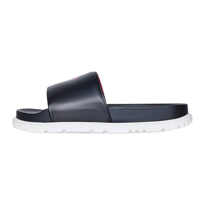 Malbon Buckets Golf Slides Black/Red - SS26 Men