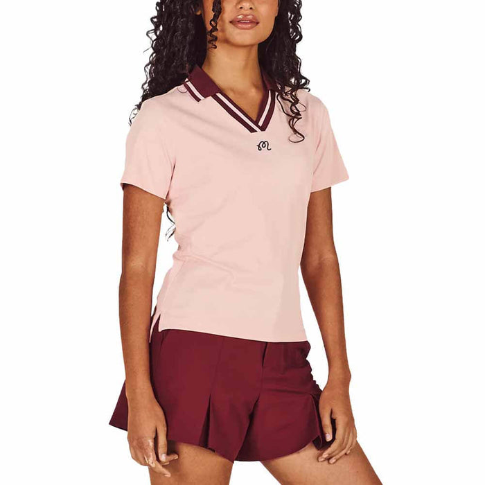 Malbon Carlota Golf Polo Rosy Touch - SU26 Women