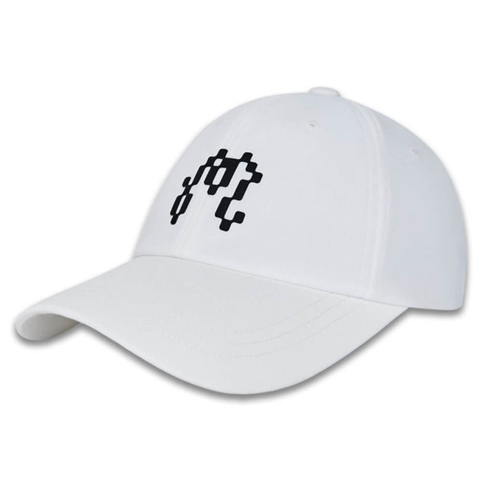 Malbon Ceri Dad Golf Cap White - SP26 Women