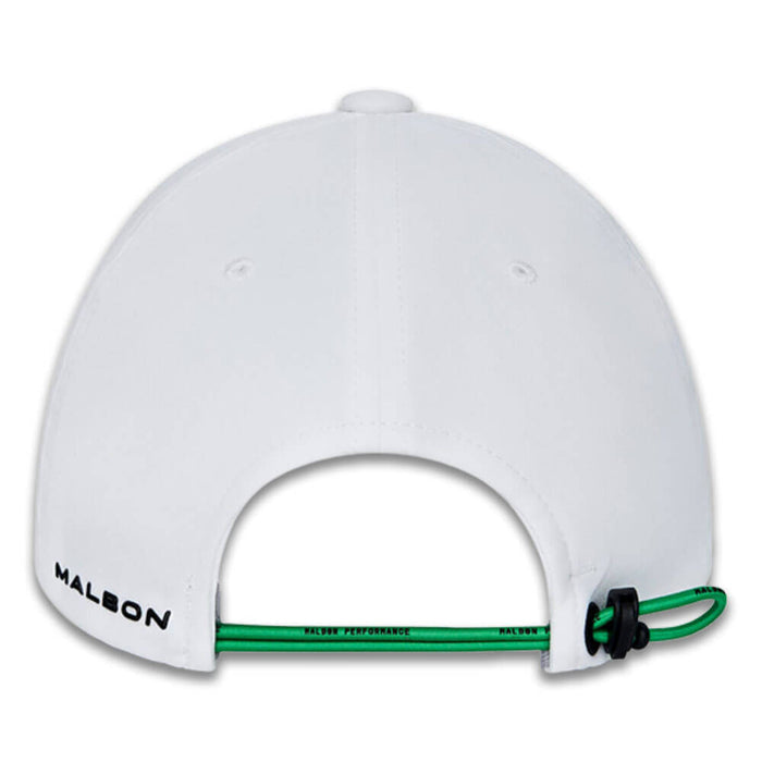 Malbon Ceri Dad Golf Cap White - SP26 Women