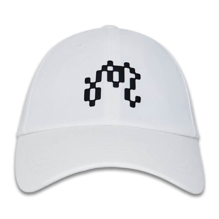 Malbon Ceri Dad Golf Cap White - SP26 Women
