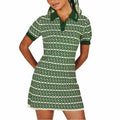 Malbon Clara Golf Dress Garden Green/Green Tint - SU26 Women