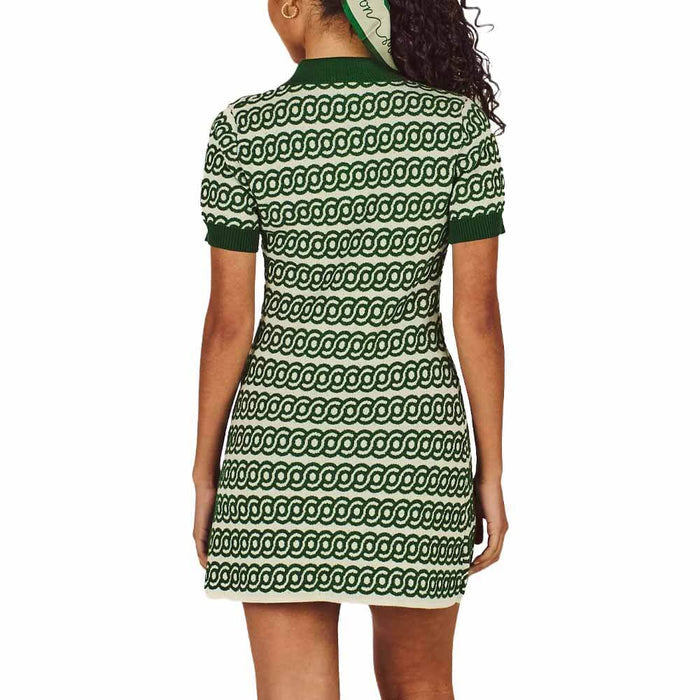 Malbon Clara Golf Dress Garden Green/Green Tint - SU26 Women