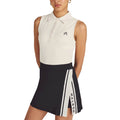 Malbon Claudia Sleeveless Golf Polo White/White - 26 Women