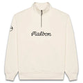 Malbon Collegiate Golf Sweatshirt Ivory - FA26 Men