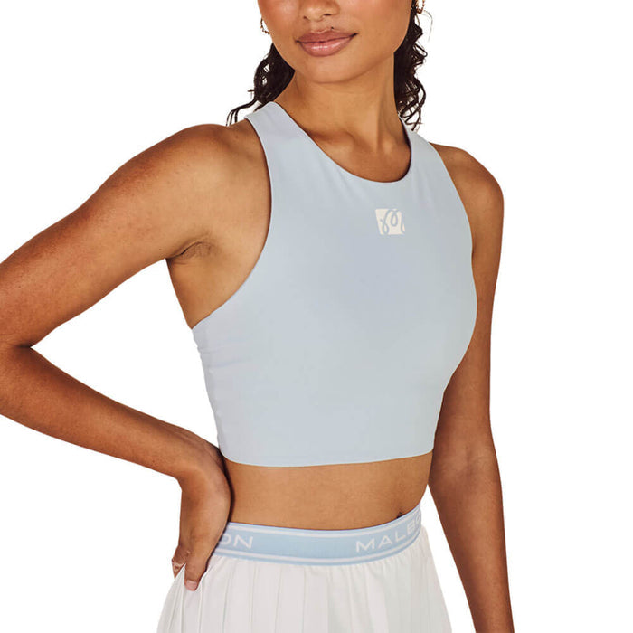 Malbon Crossback Golf Bra Top Subdued Blue - SU26 Women