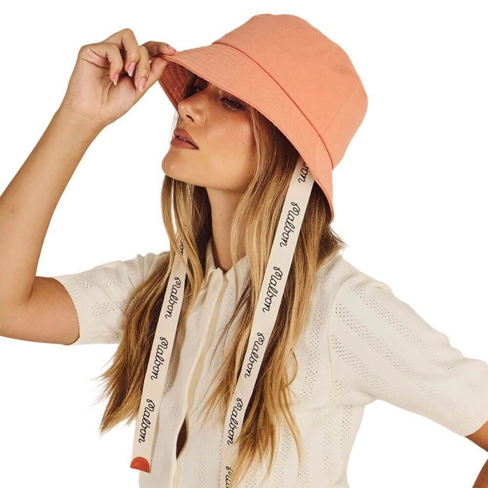 Malbon Dena Golf Bucket Hat Coral Haze - FA26 Women