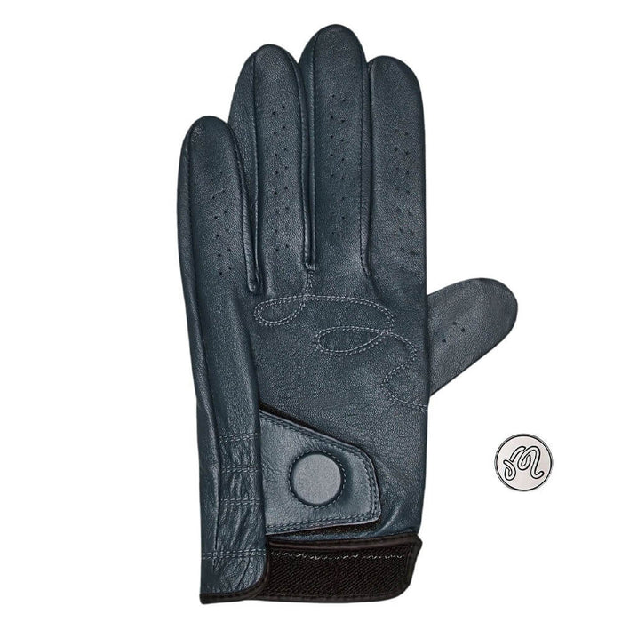 Malbon Division Golf Glove Blueberry - FA26 Men