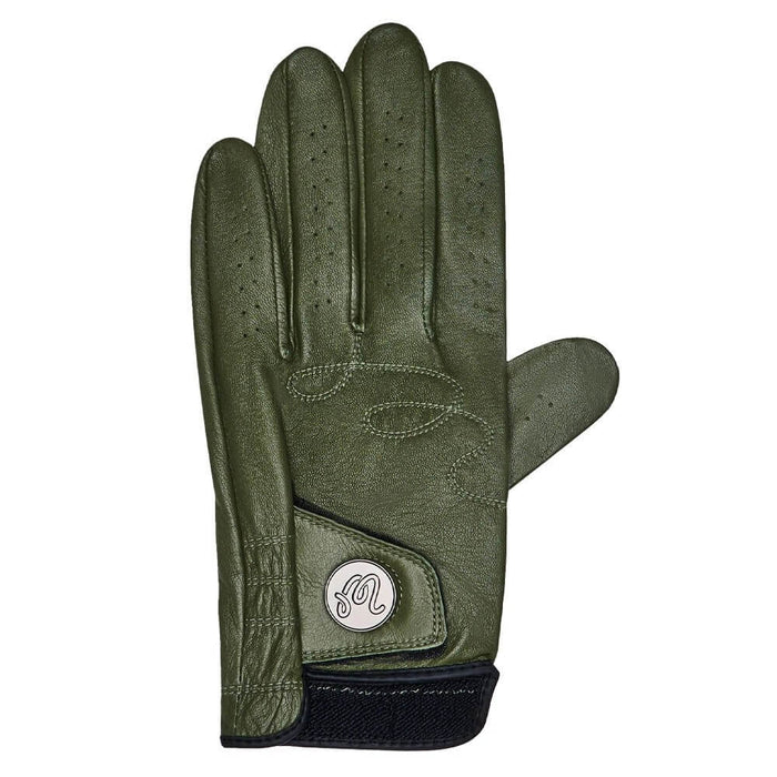 Malbon Division Golf Glove Military Green - FA26 Men
