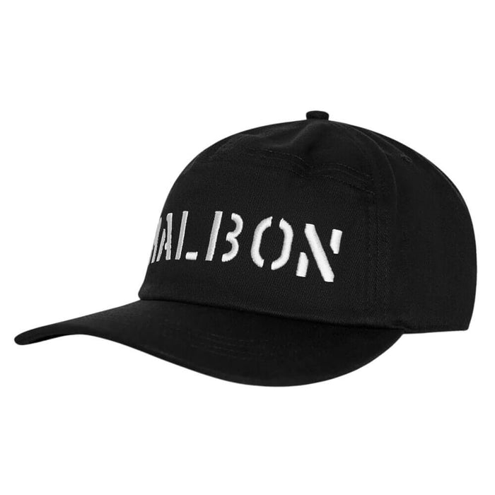 Malbon Division Snapback Golf Cap Black - FA26 Men