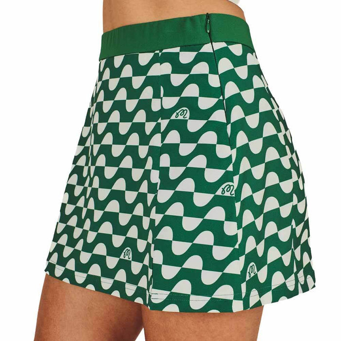 Malbon Ella Golf Skirt Garden Green/Green Tint - SU26 Women