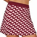 Malbon Ella Golf Skirt Raspberry Truffle/Rosy Touch - SU26 Women