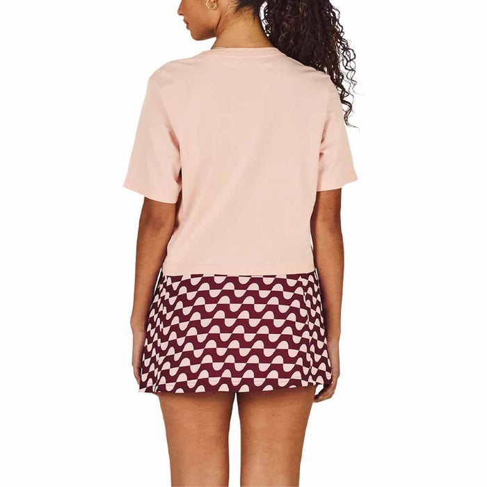 Malbon Ella Golf Skirt Raspberry Truffle/Rosy Touch - SU26 Women