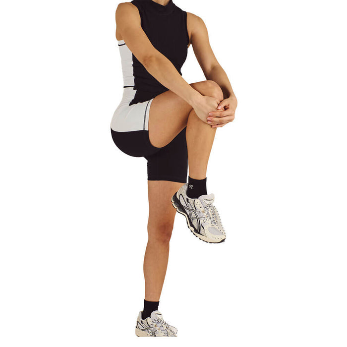 Malbon Etta Golf Shorts Black - SP26 Women