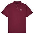 Malbon Fairway Golf Polo Raspberry Truffle - SU26 Men