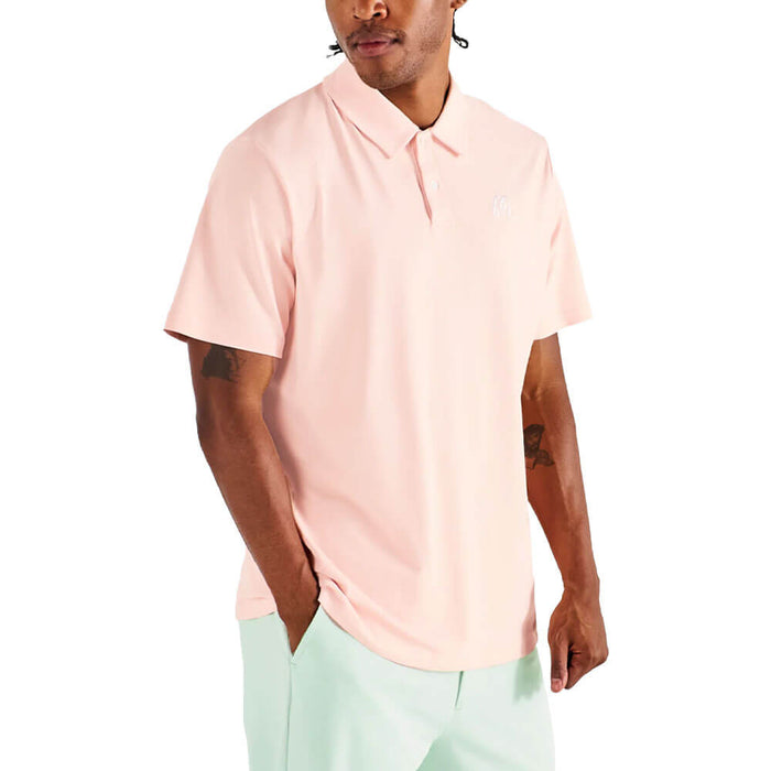 Malbon Fairway Golf Polo Rosy Touch - SU26 Men