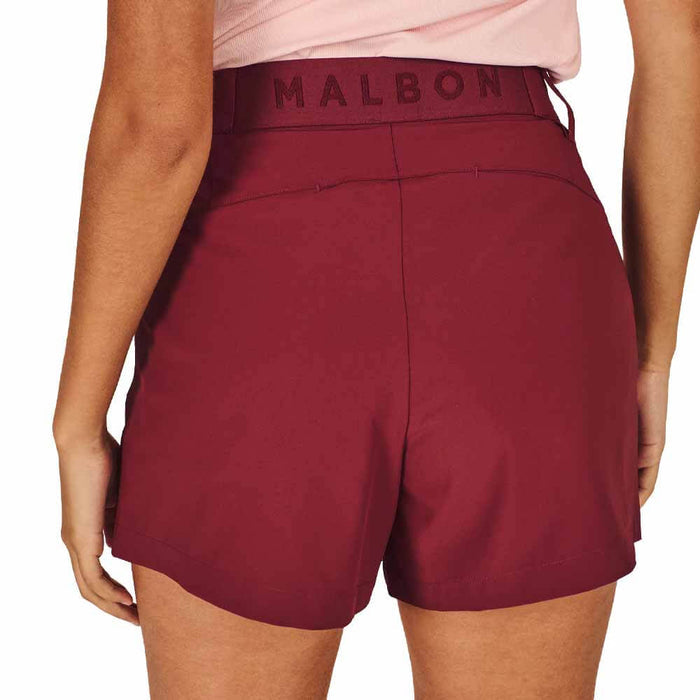 Malbon Florencia Golf Short Raspberry Truffle - SU26 Women