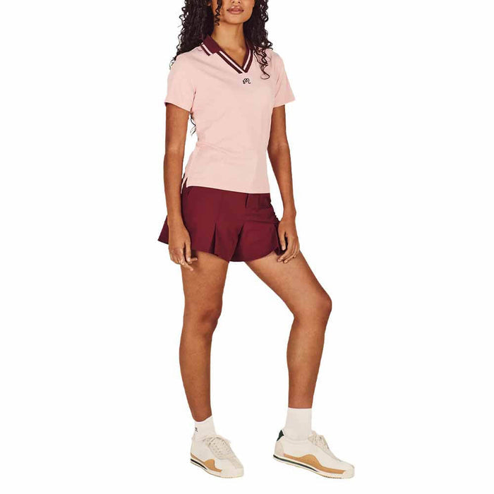 Malbon Florencia Golf Short Raspberry Truffle - SU26 Women