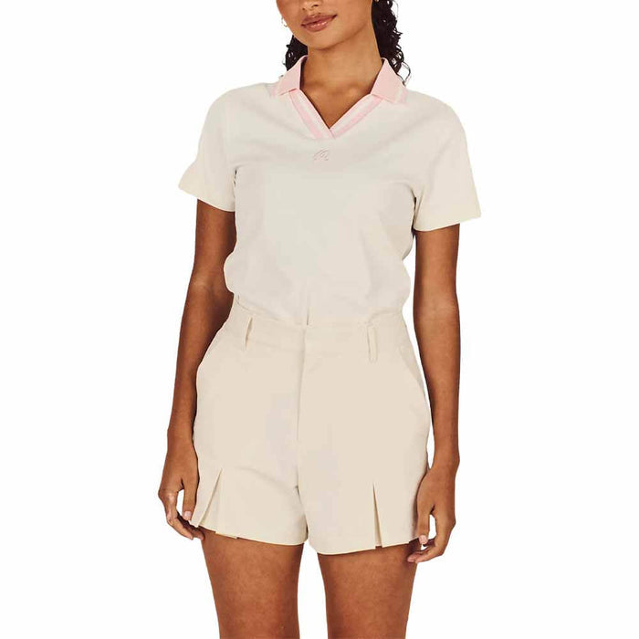 Malbon Florencia Golf Short Whisper White - SU26 Women