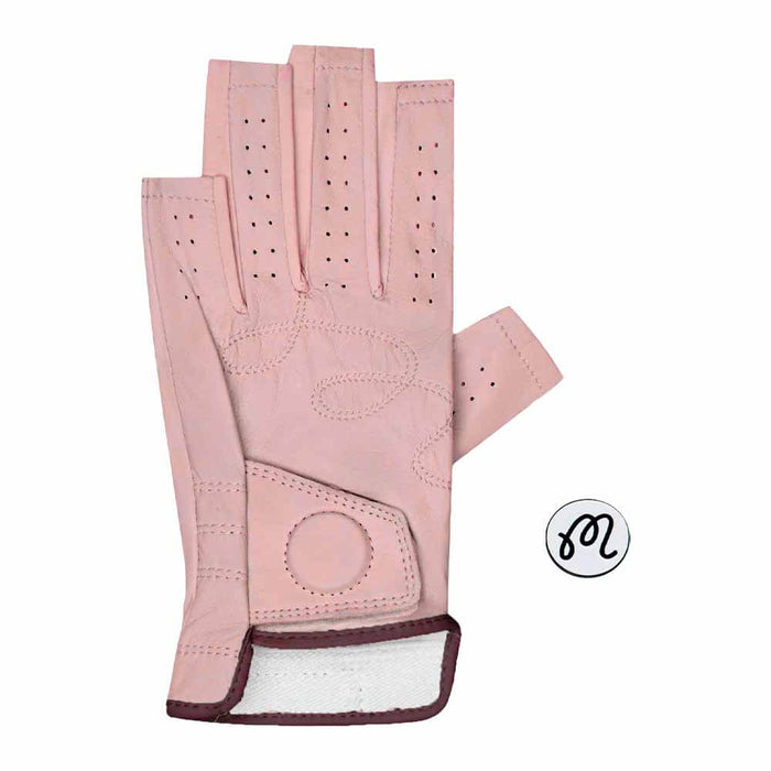 Malbon Francesca Fingerless Golf Glove Rosy Touch - SU26 Women