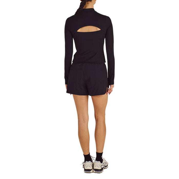 Malbon Gamet Golf Shorts Black - SP26 Women