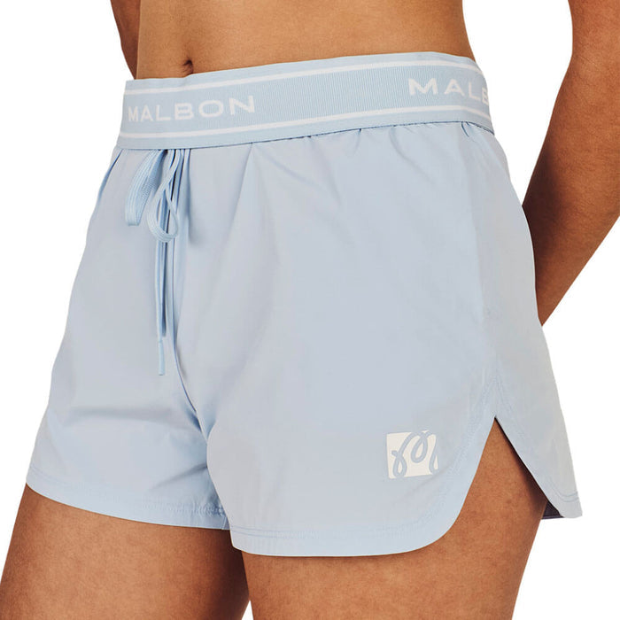Malbon Gamet Golf Shorts Subdued Blue - SU26 Women