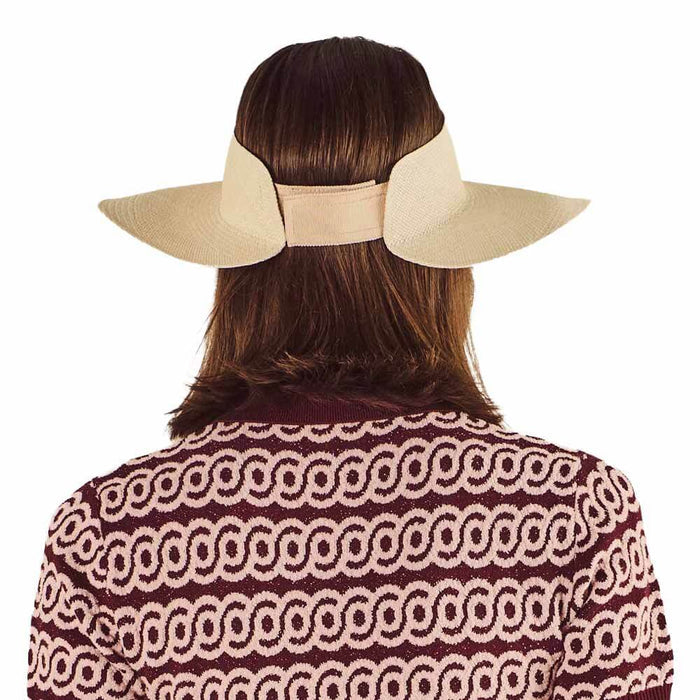 Malbon Hortensia Golf Visor Straw - SU26 Women