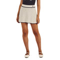 Malbon Irene Knit Golf Skirt Silver Gray - FA26 Women