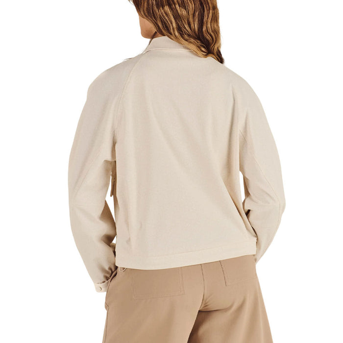 Malbon Kade Golf Jacket Ivory - FA26 Women