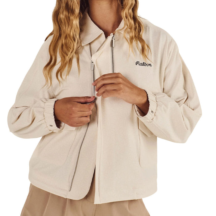 Malbon Kade Golf Jacket Ivory - FA26 Women