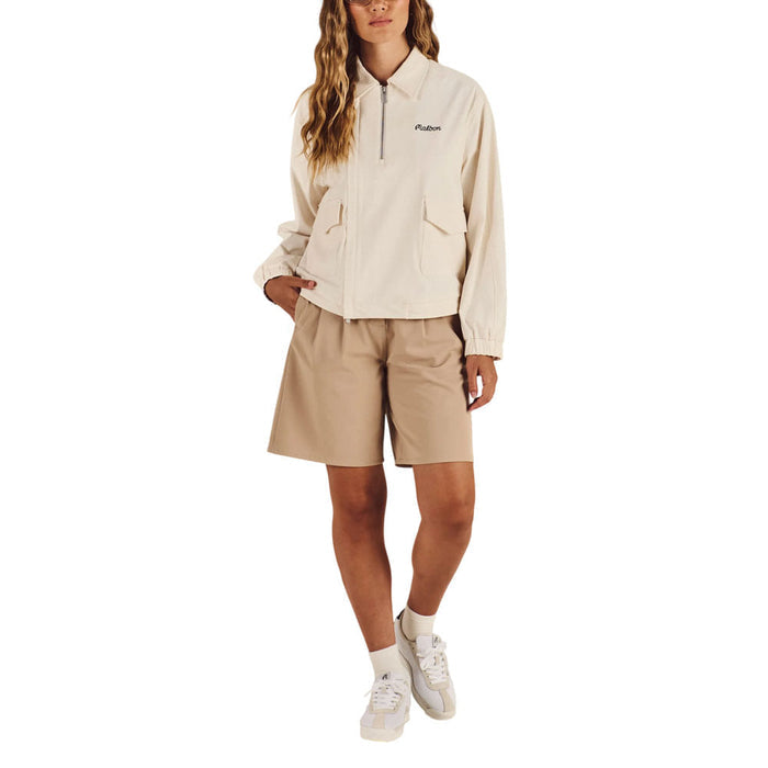 Malbon Kade Golf Jacket Ivory - FA26 Women