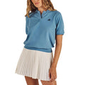 Malbon Kin Golf Polo Blue Shadow - FA26 Women