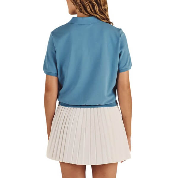 Malbon Kin Golf Polo Blue Shadow - FA26 Women