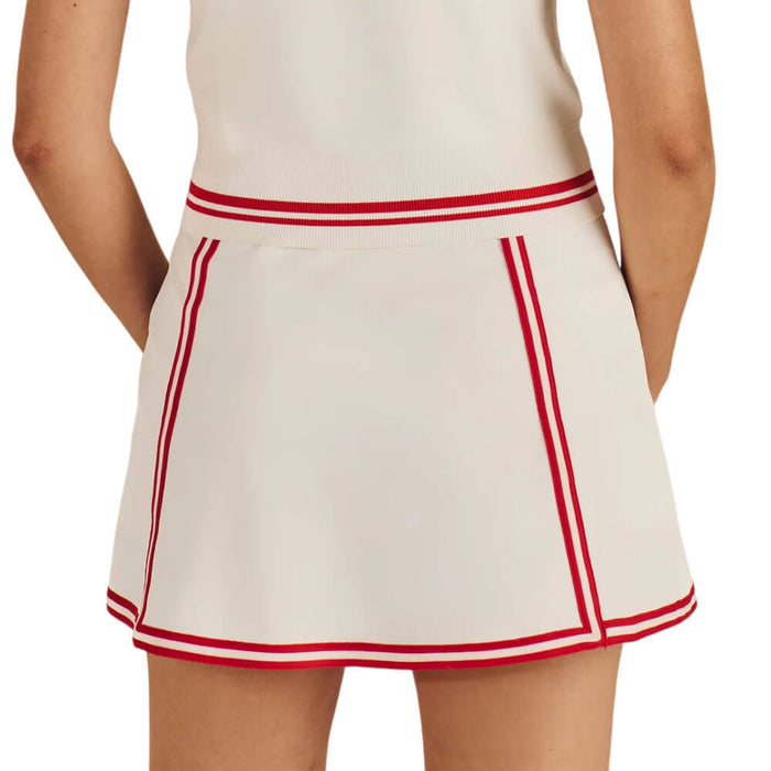 Malbon Lia Golf Skirt Vanilla - FA26 Women