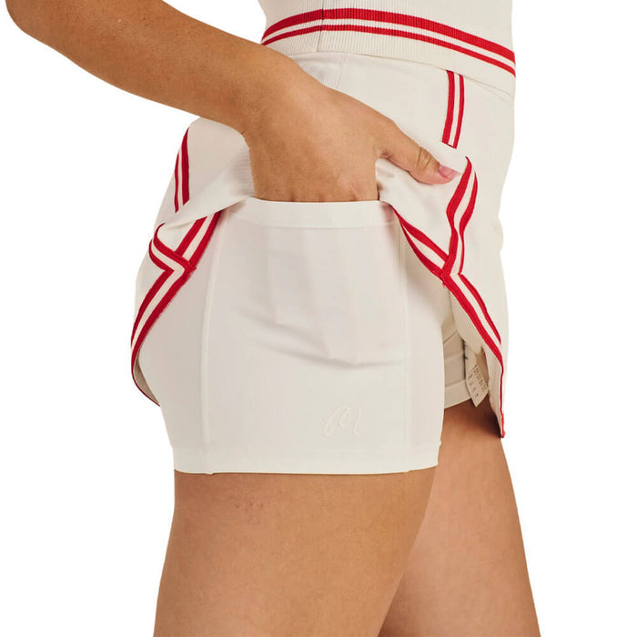 Malbon Lia Golf Skirt Vanilla - FA26 Women