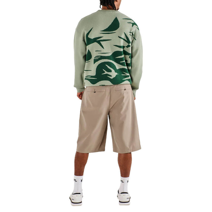 Malbon Mariel Golf Sweater Green Tint - SU26 Men
