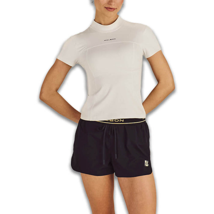 Malbon Orelia Golf T-Shirt White - SP26 Women