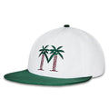 Malbon Palma Drive Snapback Golf Cap Bright White - SU26 Men