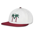 Malbon Palma Drive Snapback Golf Cap Whisper White - SU26 Men