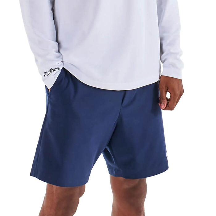 Malbon Ripley Coolcore Golf Shorts Navy - 26 Men