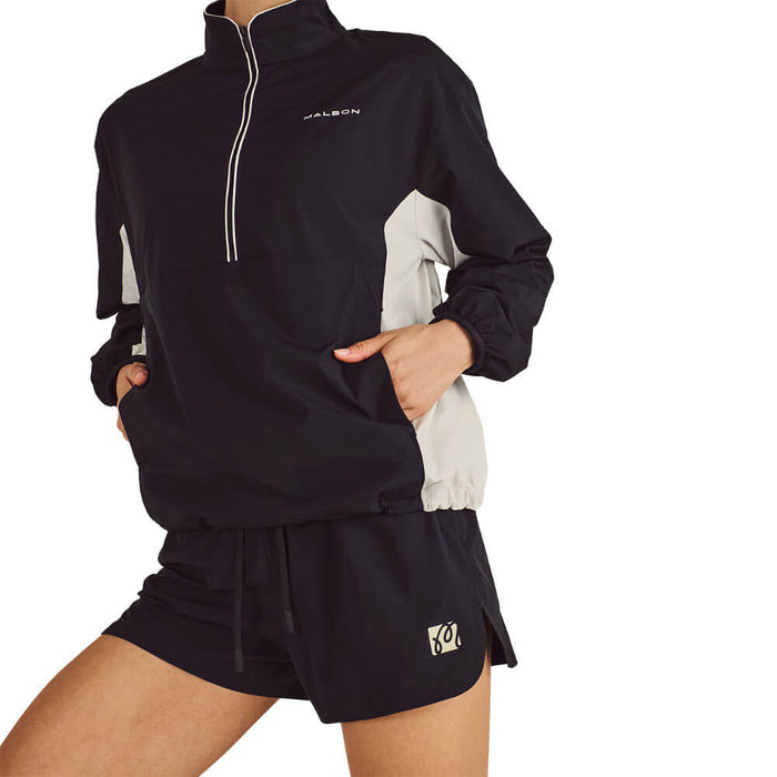 Malbon Tabitha Golf Pullover Black - SP26 Women