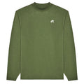 Malbon Upland Mockneck Longsleeves Golf T-Shirt Rifle Green - FA26 Men