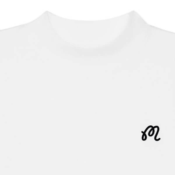 Malbon Upland Mockneck Longsleeves Golf T-Shirt White - FA26 Men