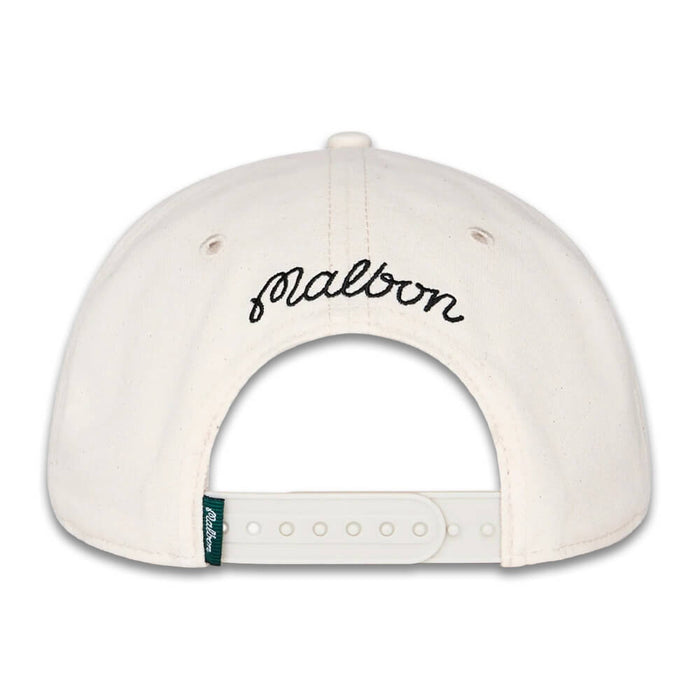 Malbon Velasco Snapback Golf Cap Cream - SU26 Men