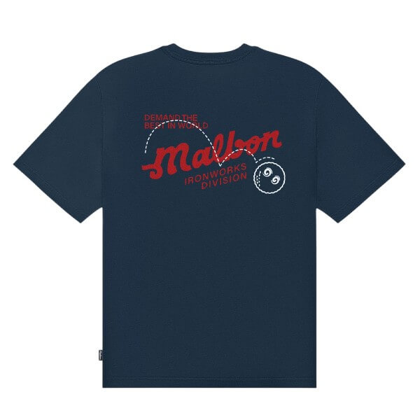 Malbon Vista Demand Golf T-Shirt Blueberry - FA26 Men