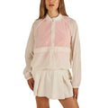 Malbon Zoe Bomber Golf Jacket Vanilla - FA26 Women