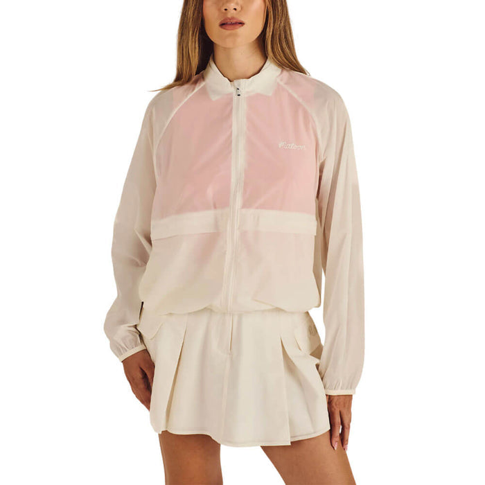 Malbon Zoe Bomber Golf Jacket Vanilla - FA26 Women